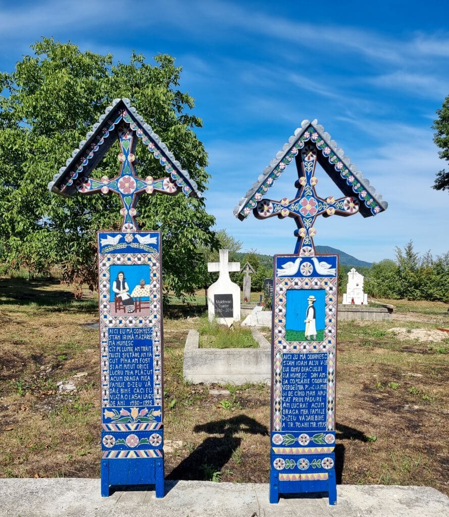 Sapanta- kolorowy cmentarz