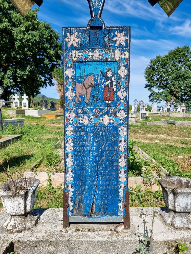 Sapanta- kolorowy cmentarz