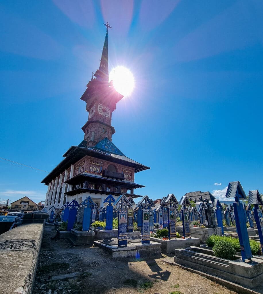Sapanta- kolorowy cmentarz
