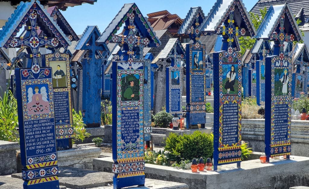 Sapanta- kolorowy cmentarz