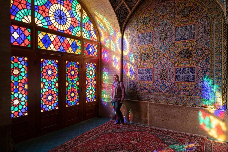 Różowy Meczet Nasir al-Mulk Sziraz [IRAN2019]