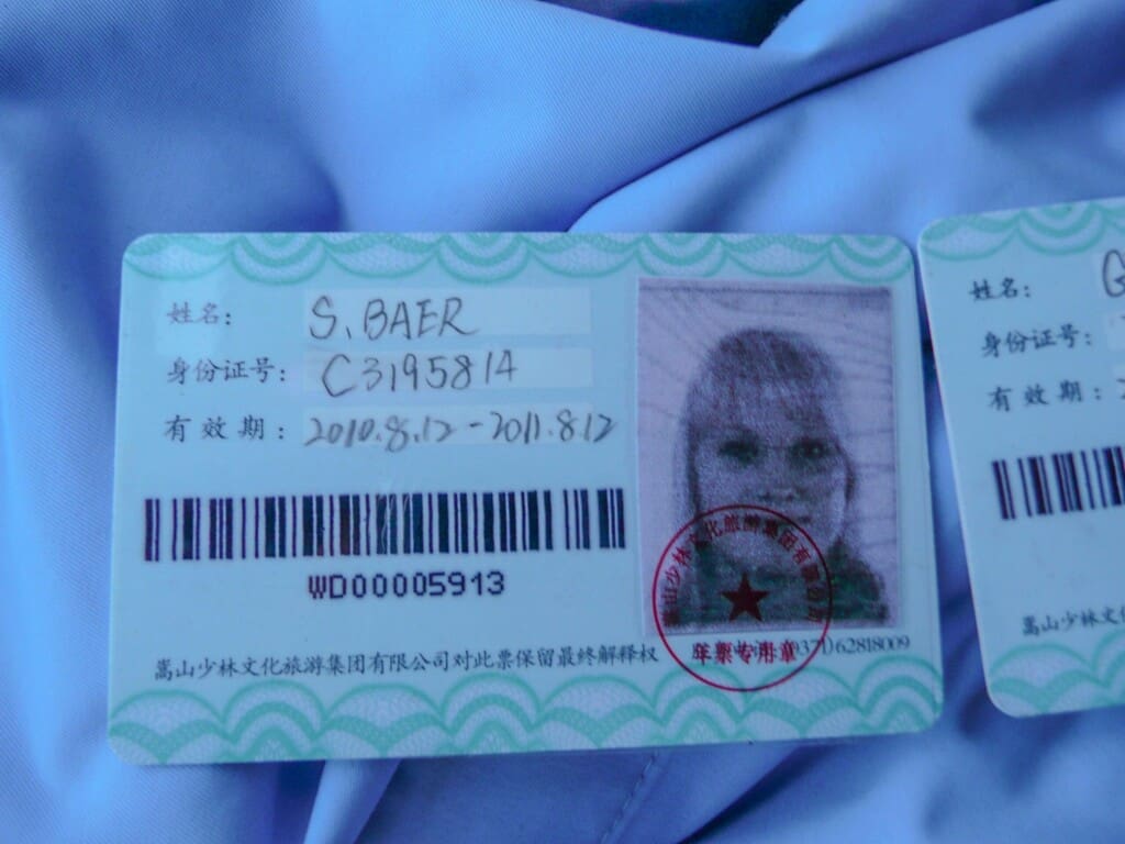 Chiny dzień XVI – Shao Lin