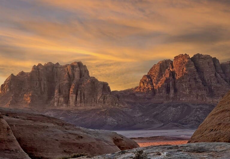 Noc na pustyni Wadi Rum [JORDANIA 2021]