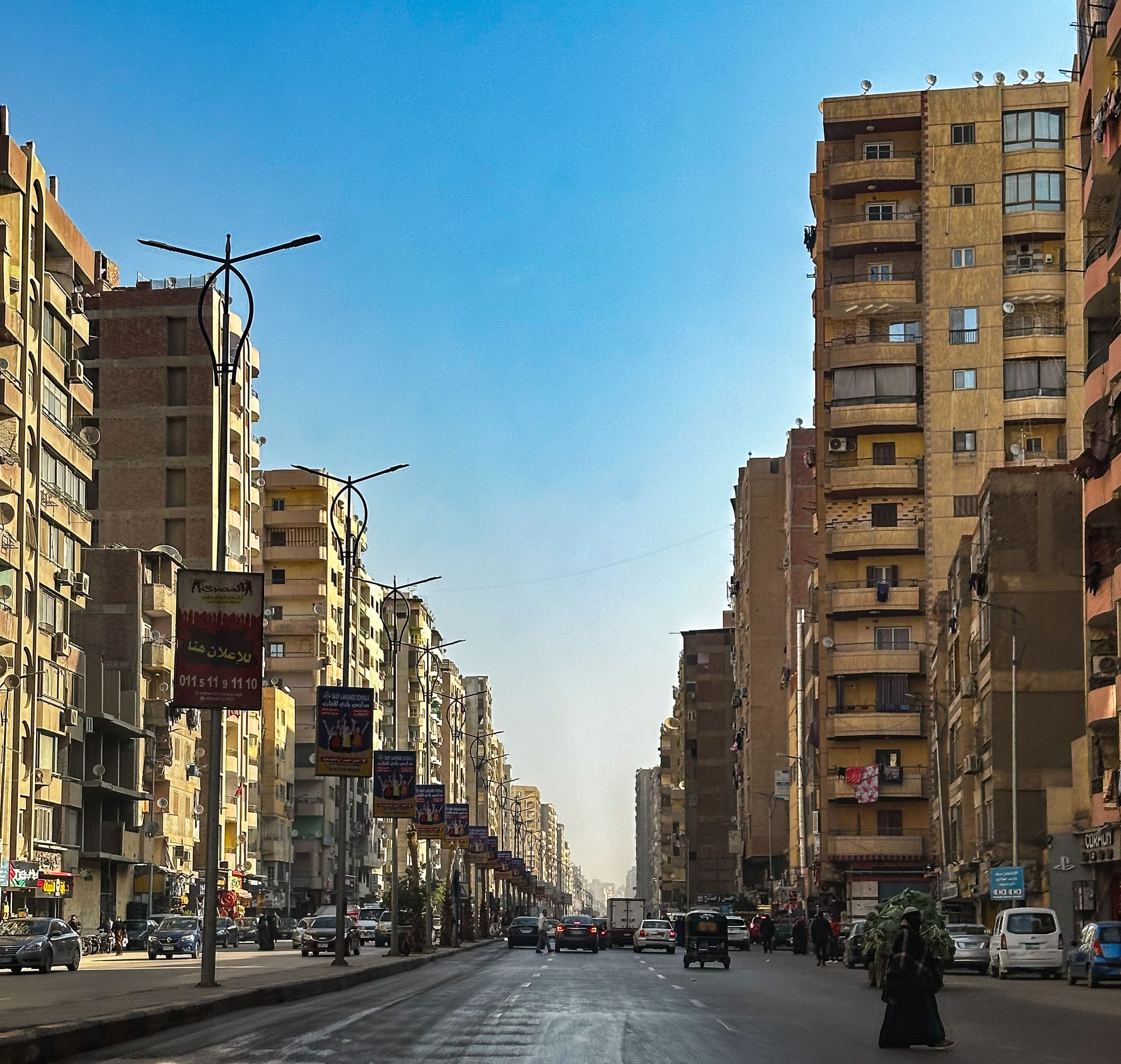 Giza – jedzenie i transport