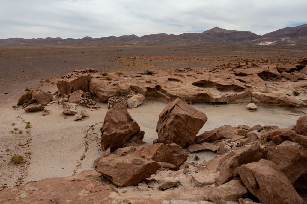 Yerbas Buenas – petroglify na pustyni Atacama
