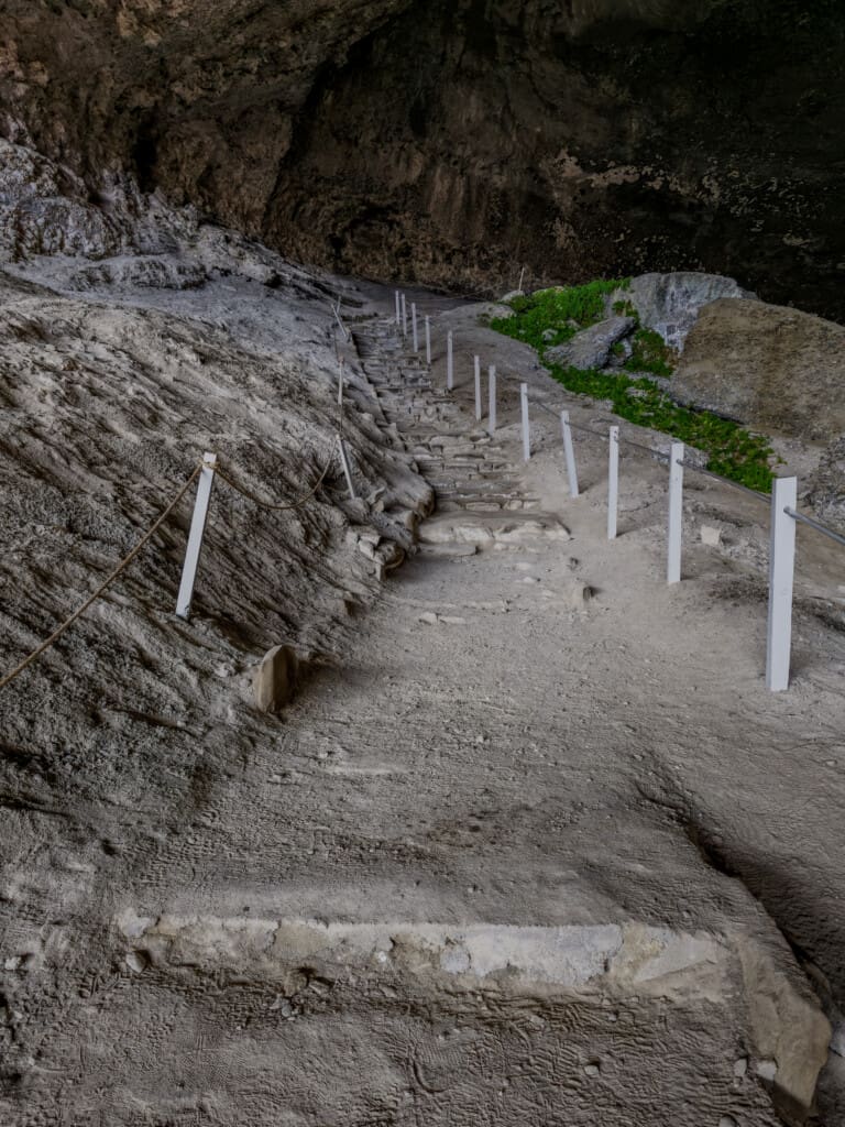 Jaskinia Mylodona gigantyczny prehistoryczny leniwiec