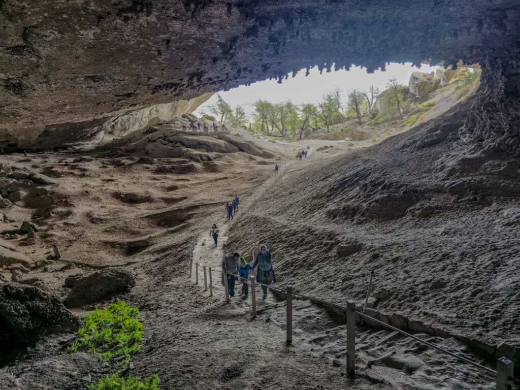 Jaskinia Mylodona gigantyczny prehistoryczny leniwiec