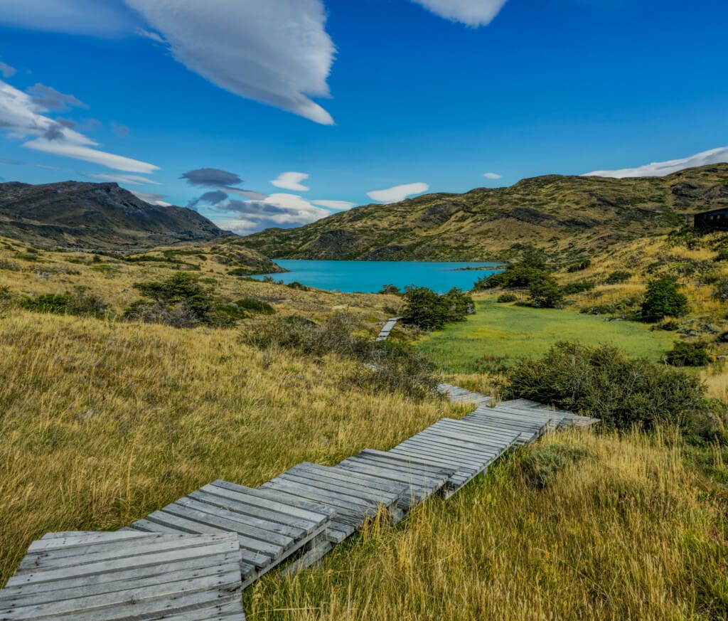 Torres del Paine – wodospad Salto Chico