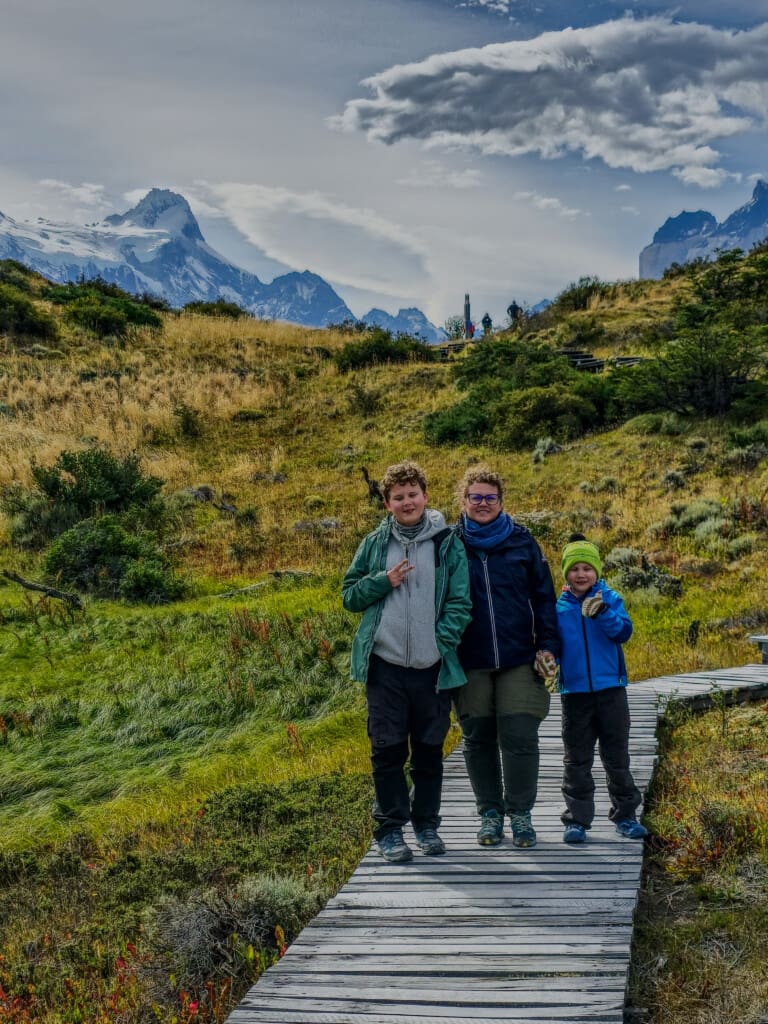 Torres del Paine – wodospad Salto Chico