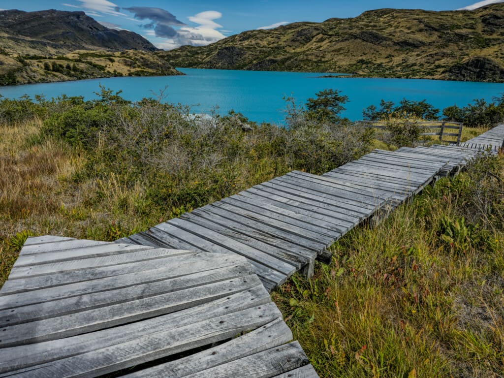 Torres del Paine – wodospad Salto Chico
