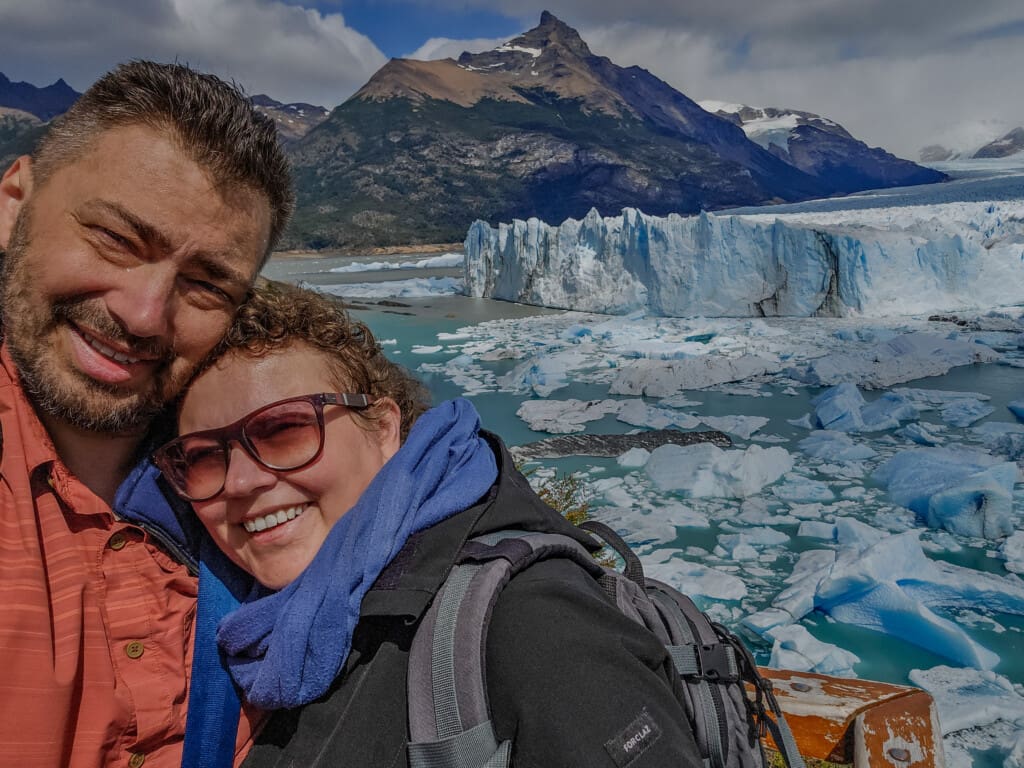 - lodowiec Perito Moreno